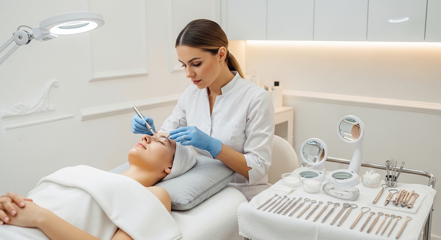 Limpieza facial profunda con doble limpieza coreana